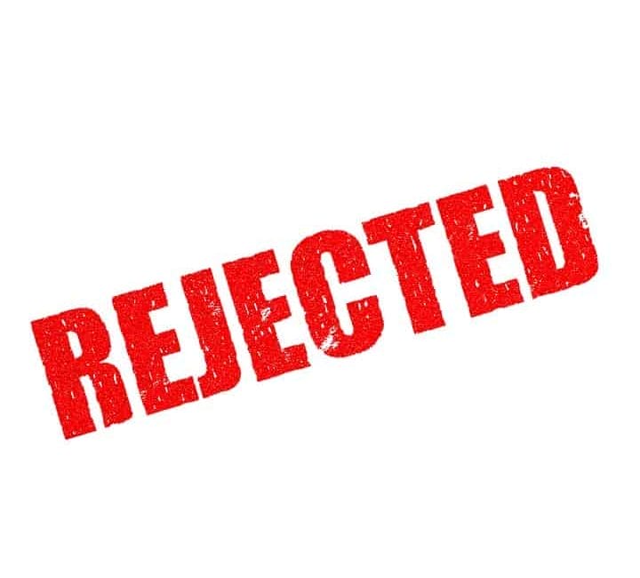 rejected