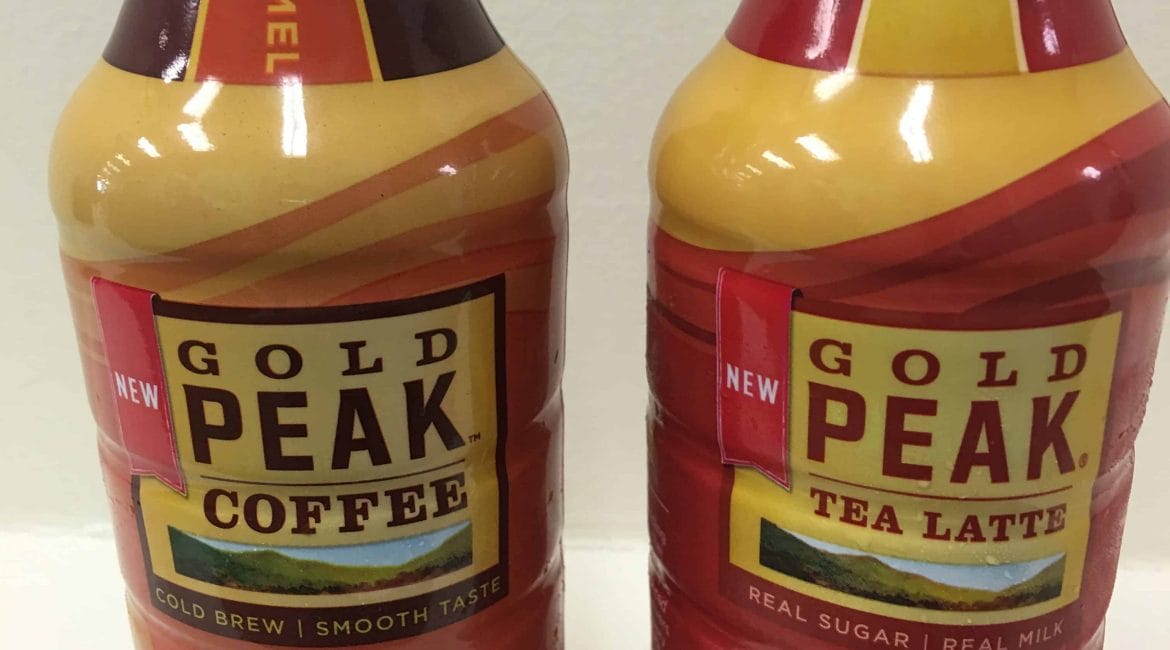 Coca Cola's Gold Peak Tea and Coffee