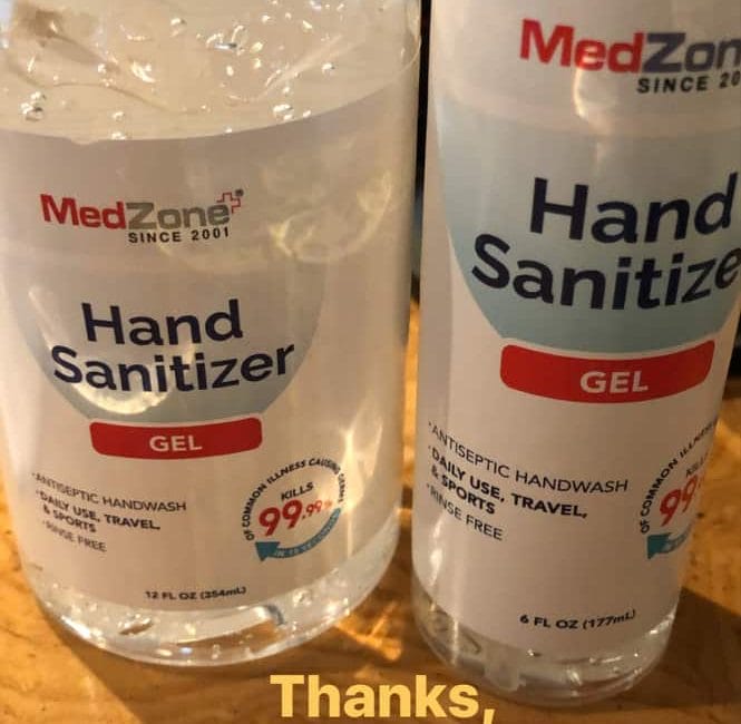 Medzone Hand Sanitizer