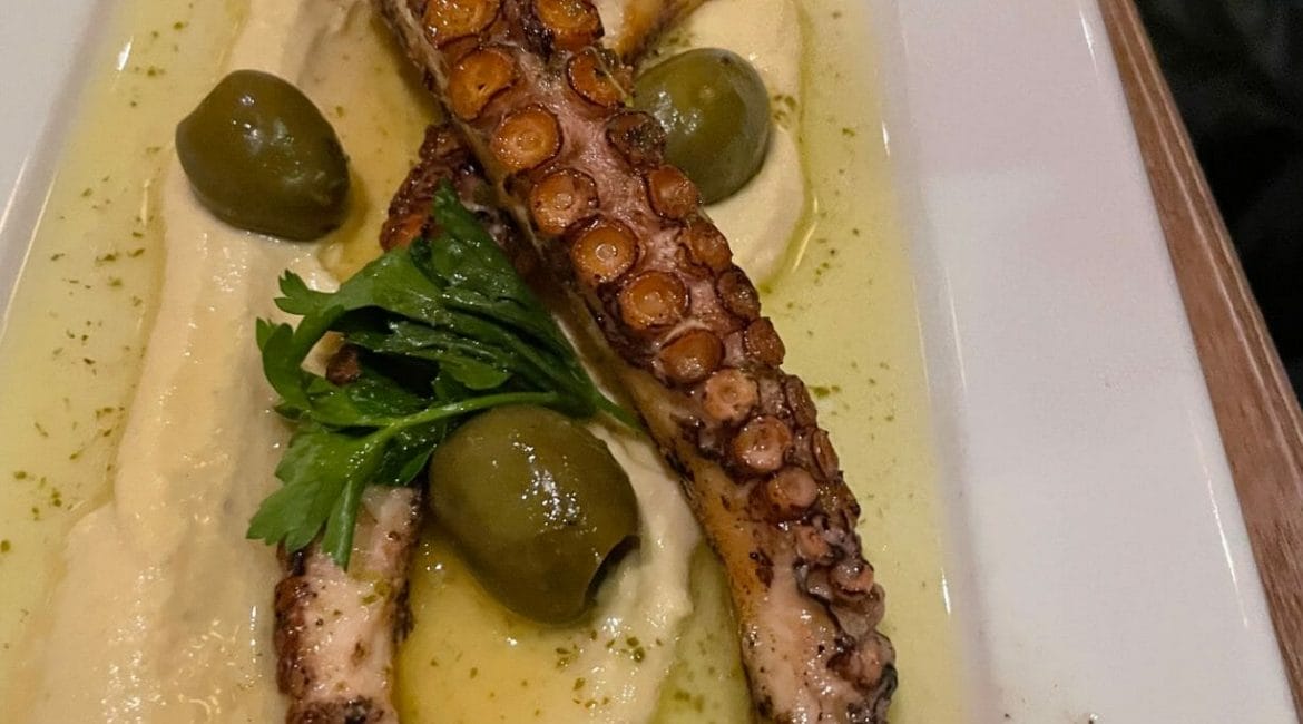 octopus at French Bistro