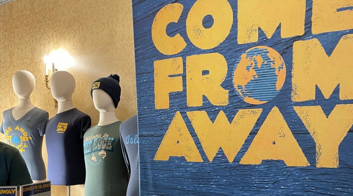 come from away giftshop