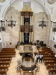 Temple in Jewish Quarter of Old City