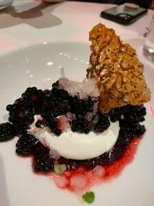Blackberry Dessert at Union Square Cafe