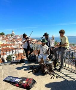 band in Lisbon
