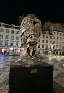 statue in Lisbon