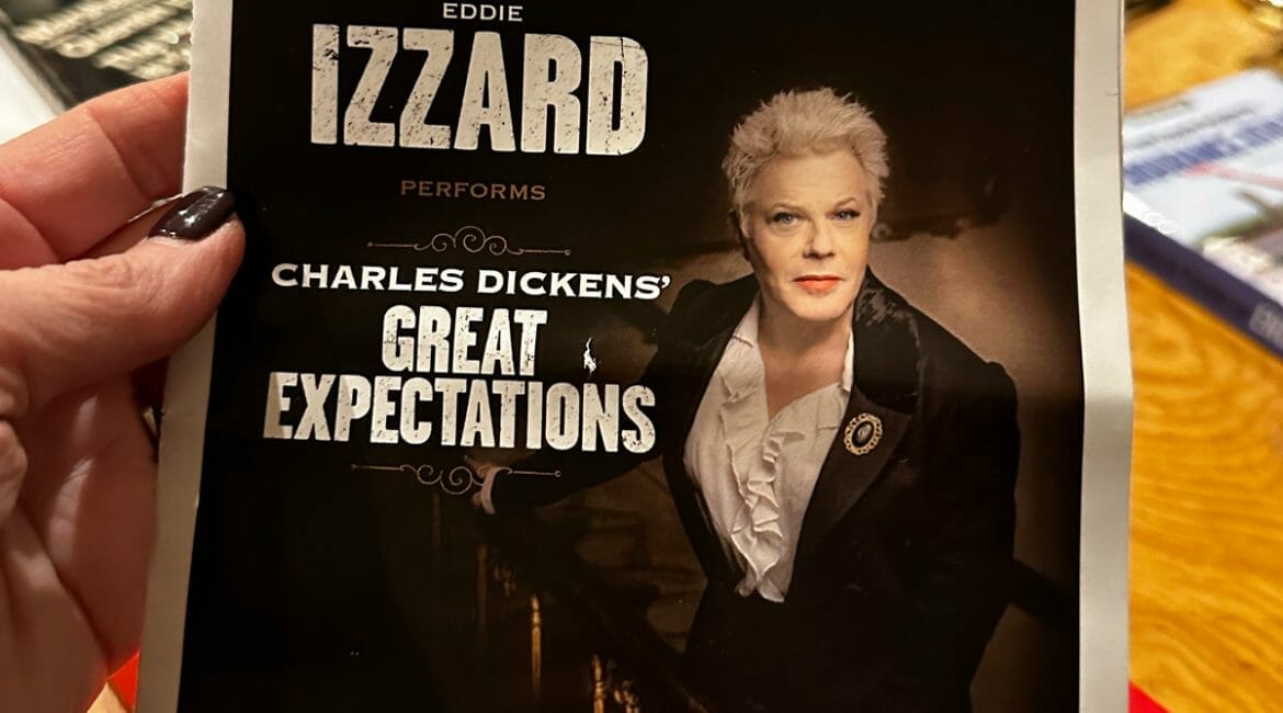 Eddie Izzard in Great Expectations