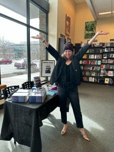 Hilary Topper at Barnes and Noble in Boulder