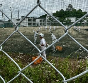 baseball practice local high school