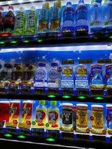 vending machine in Japan