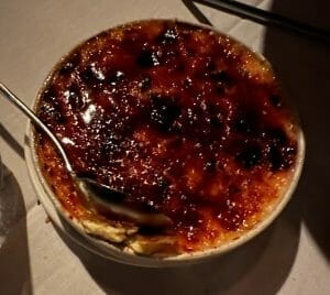 Corn creme brule