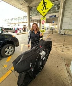Hilary Topper with Bike Bag